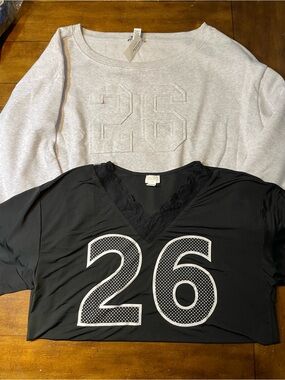 NEW #26 sweatshirt and fancy jersey